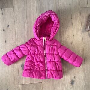 18 month Pink Hooded Puffer Jacket